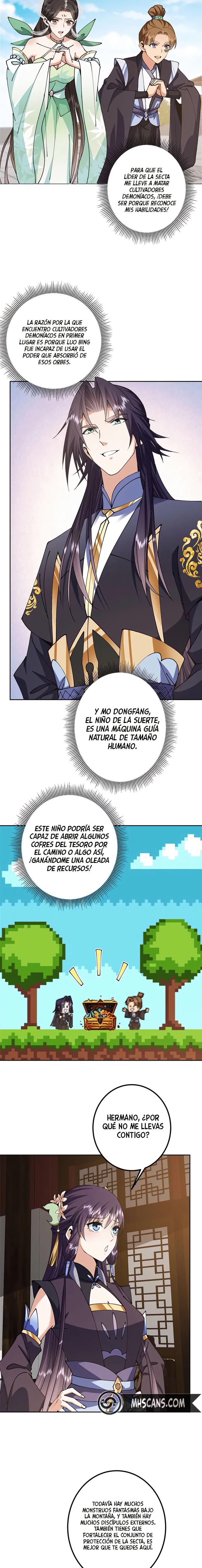 Mantenga un perfil bajo, Líder de Secta Capitulo 343 página 7