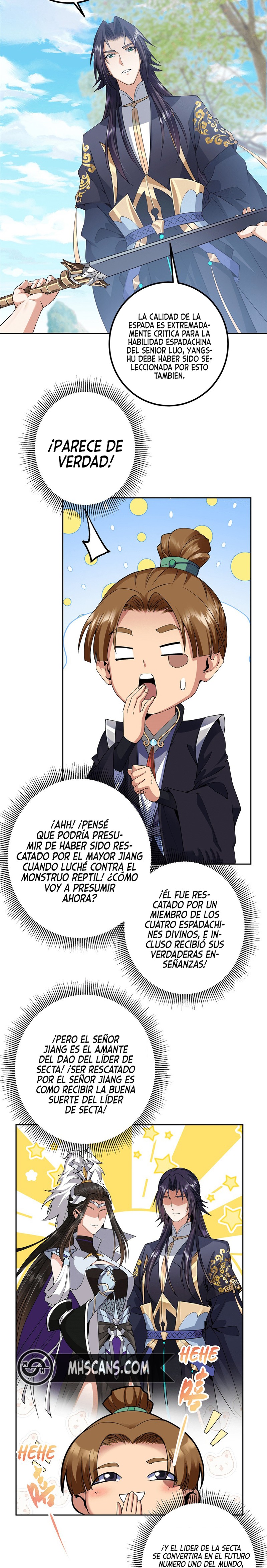 Mantenga un perfil bajo, Líder de Secta Capitulo 352 página 7