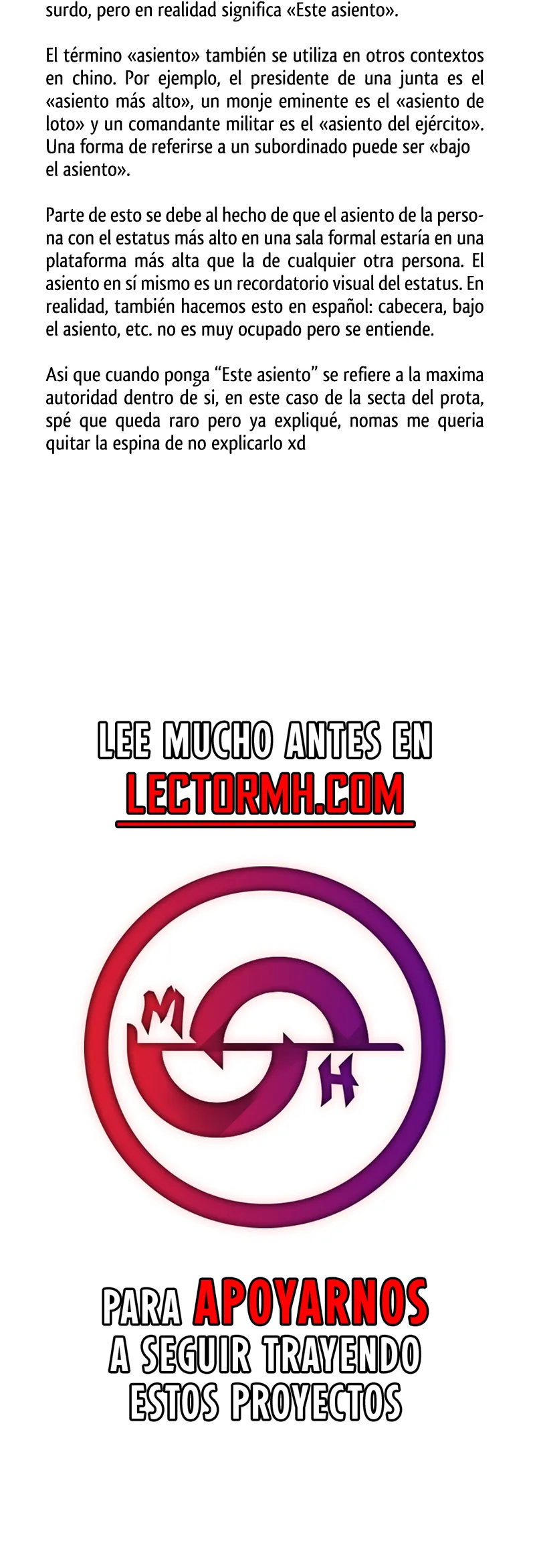Mantenga un perfil bajo, Líder de Secta Capitulo 549 página 10