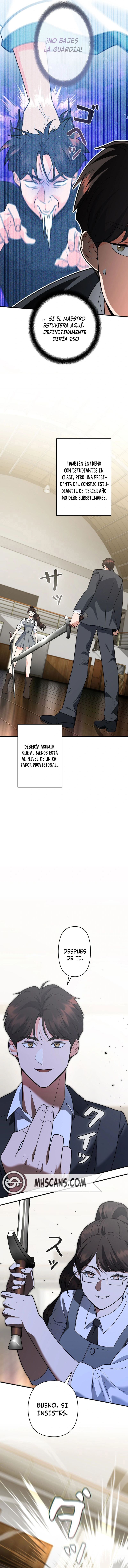 Convertido en Instructor de Esgrima de la Academia Capitulo 10 página 13