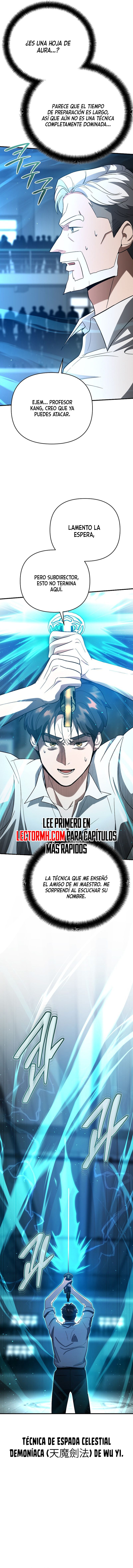 Convertido en Instructor de Esgrima de la Academia Capitulo 15 página 21