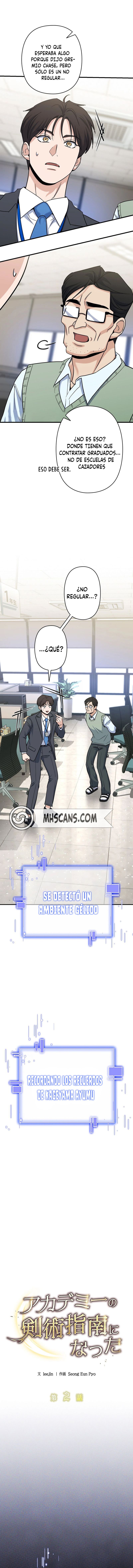 Convertido en Instructor de Esgrima de la Academia Capitulo 2 página 11