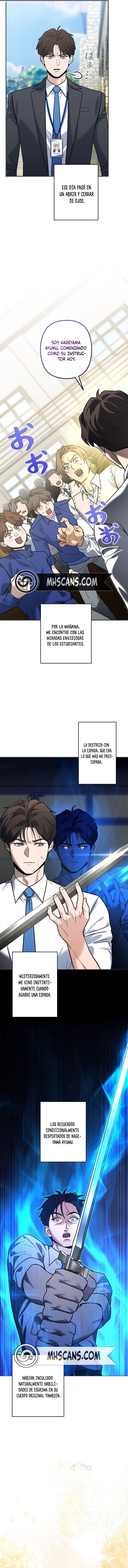 Convertido en Instructor de Esgrima de la Academia Capitulo 3 página 6