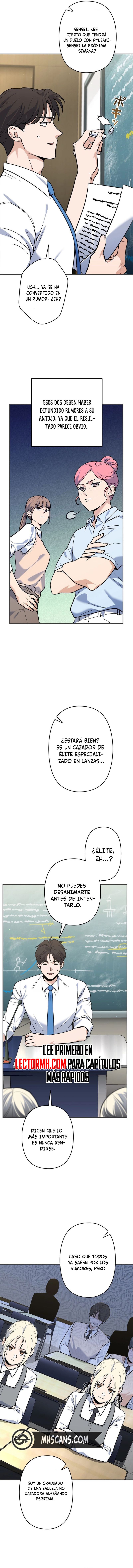 Convertido en Instructor de Esgrima de la Academia Capitulo 3 página 8