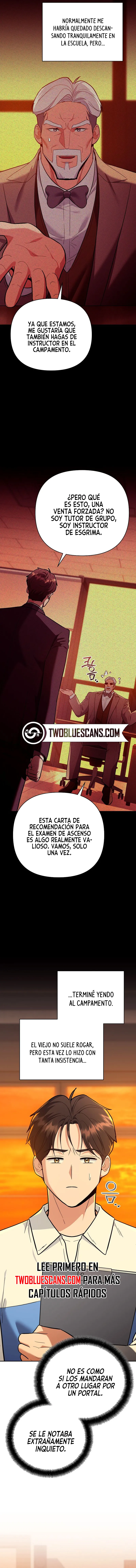 Convertido en Instructor de Esgrima de la Academia Capitulo 35 página 6