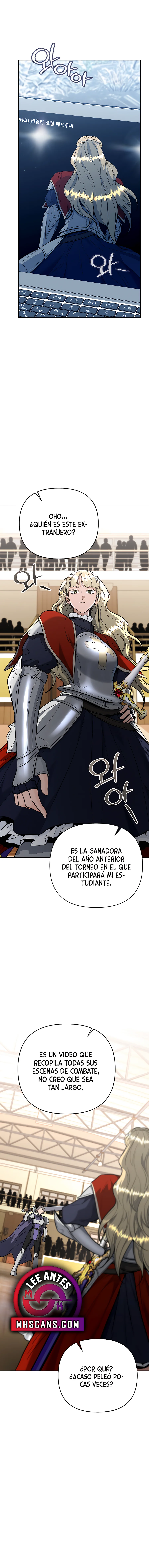 Convertido en Instructor de Esgrima de la Academia Capitulo 44 página 15