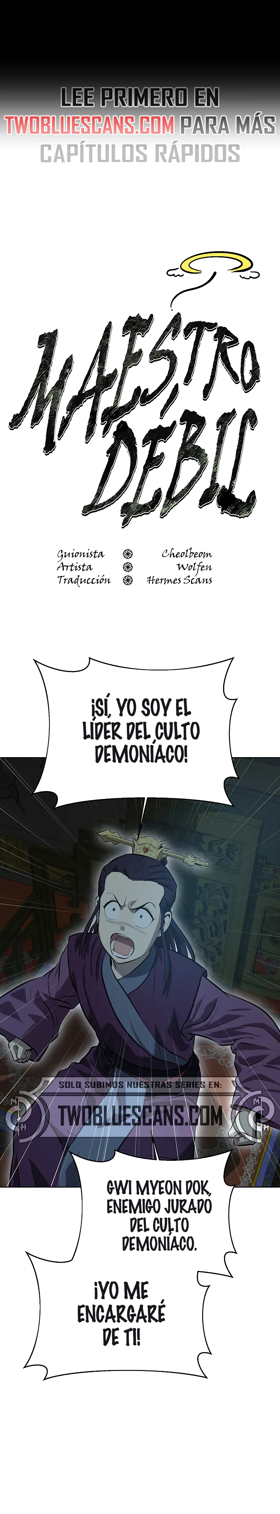 El Maestro Débil Capitulo 137.2 página 3