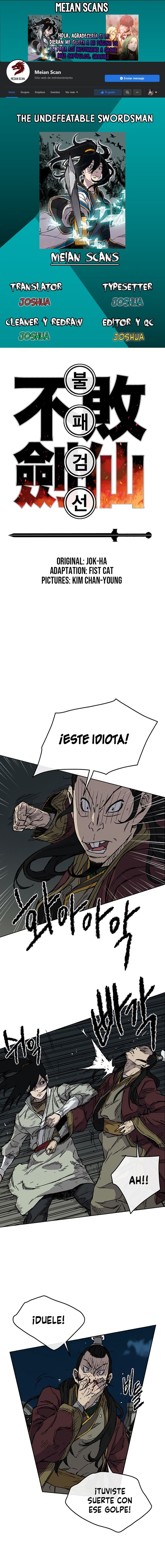El Espadachín Invencible Capitulo 12 página 1