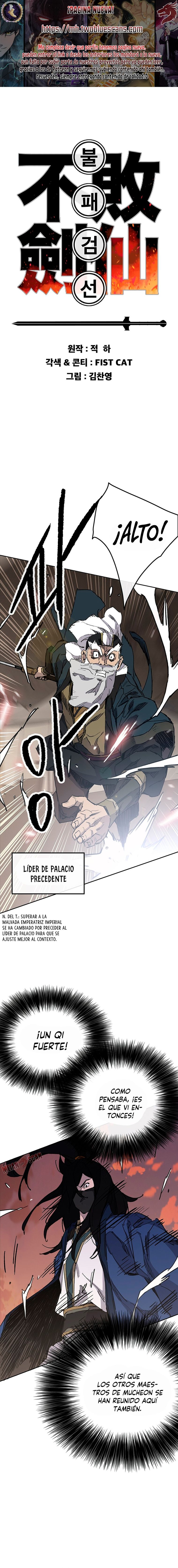 El Espadachín Invencible Capitulo 157 página 1