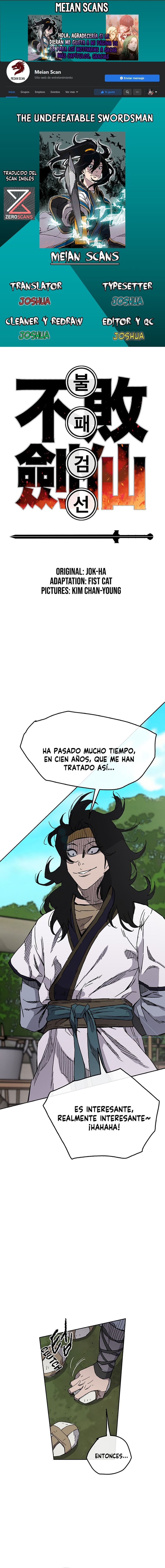 El Espadachín Invencible Capitulo 17 página 1