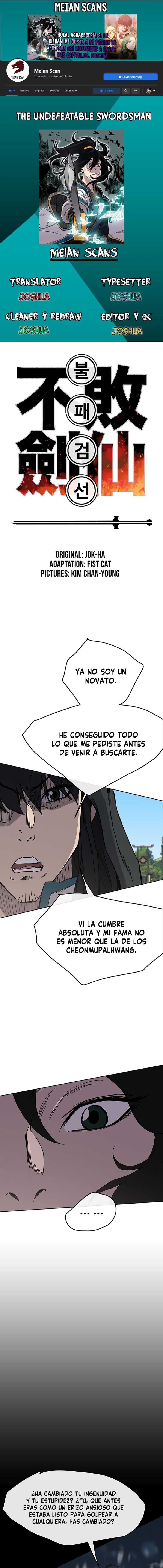 El Espadachín Invencible Capitulo 20 página 1