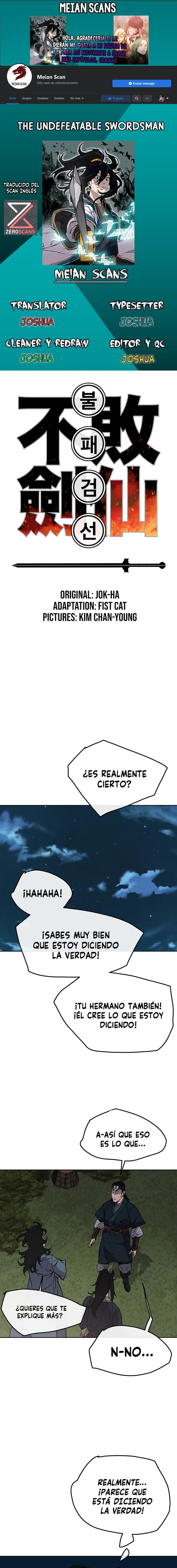 El Espadachín Invencible Capitulo 23 página 1