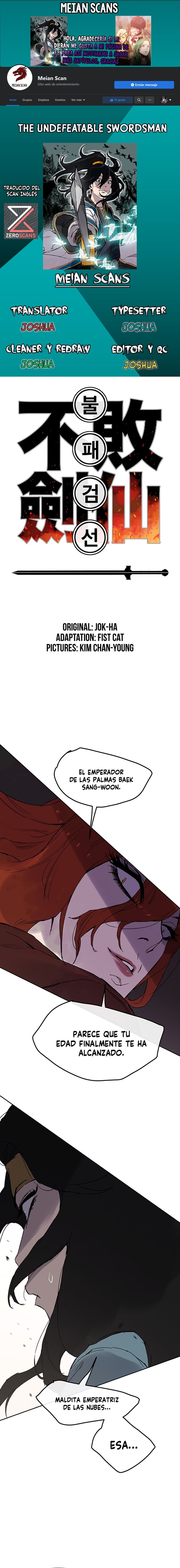 El Espadachín Invencible Capitulo 26 página 1