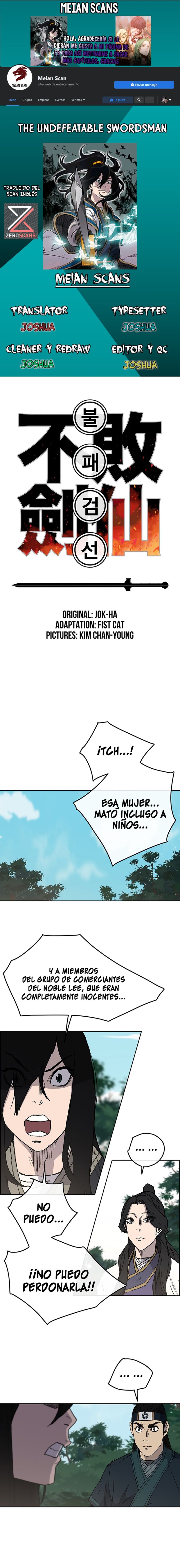 El Espadachín Invencible Capitulo 28 página 1