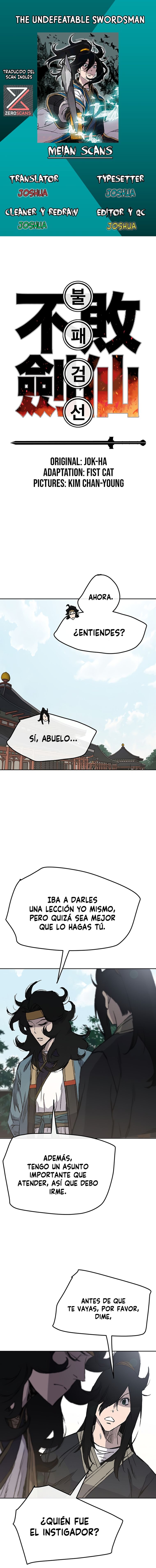 El Espadachín Invencible Capitulo 44 página 1