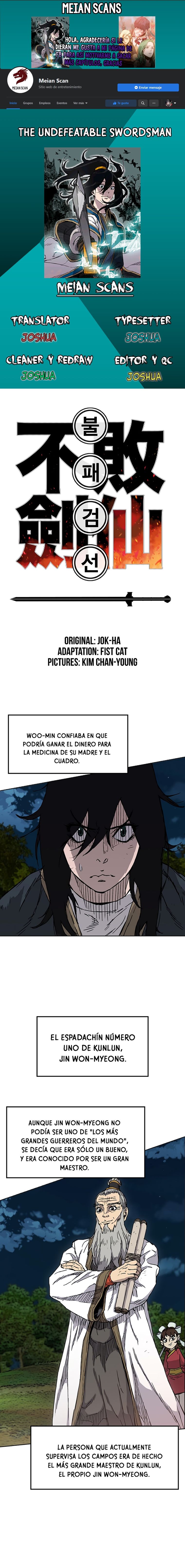 El Espadachín Invencible Capitulo 5 página 1