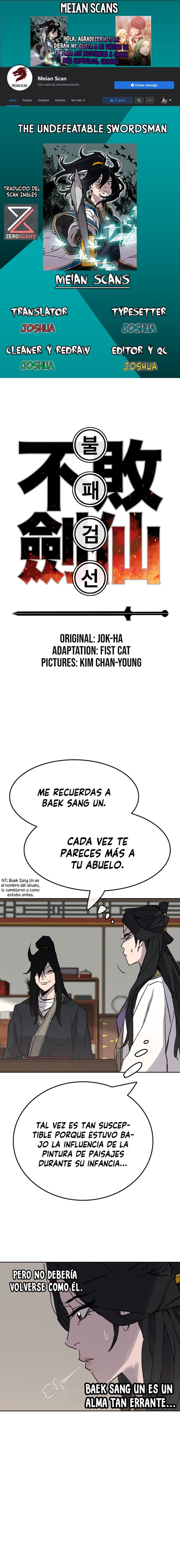 El Espadachín Invencible Capitulo 54 página 1