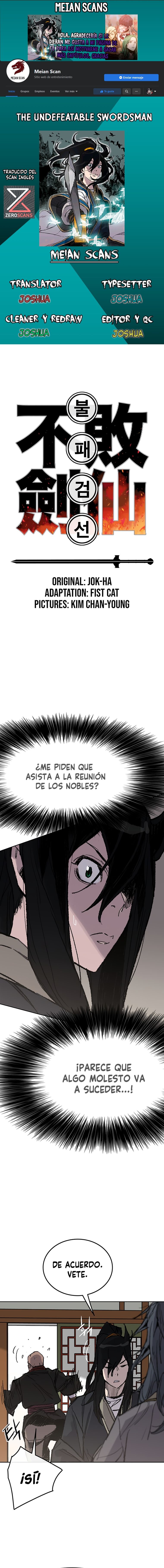 El Espadachín Invencible Capitulo 58 página 1