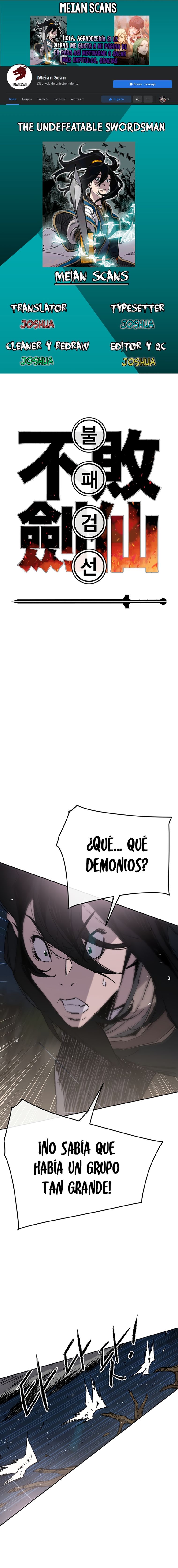 El Espadachín Invencible Capitulo 61 página 1