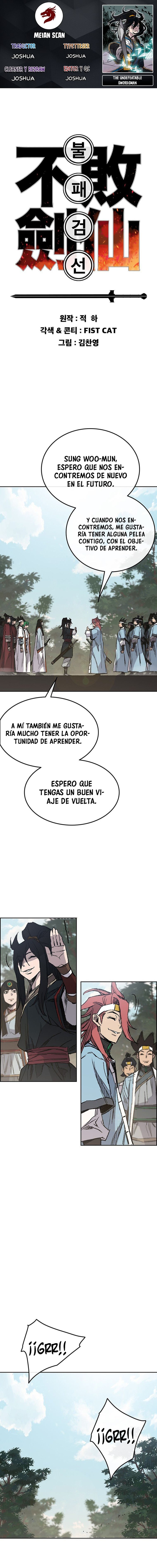 El Espadachín Invencible Capitulo 72 página 1