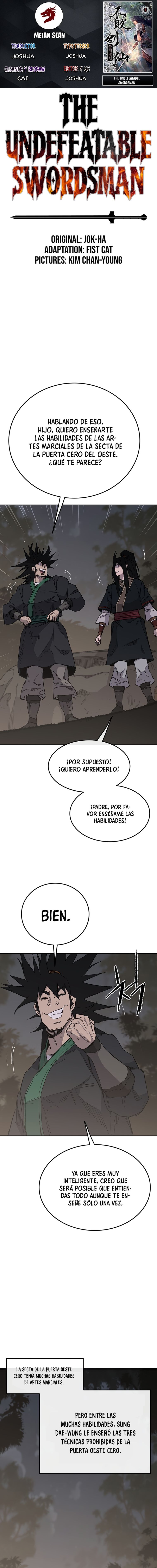 El Espadachín Invencible Capitulo 86 página 1