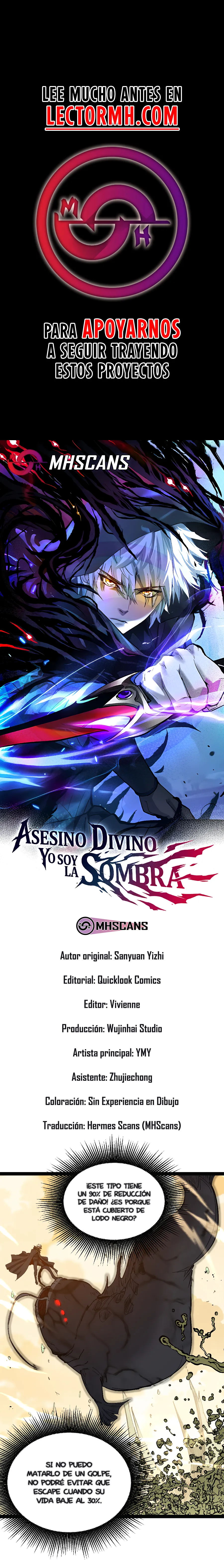 Asesino Divino, Yo Soy la Sombra Capitulo 104 página 2