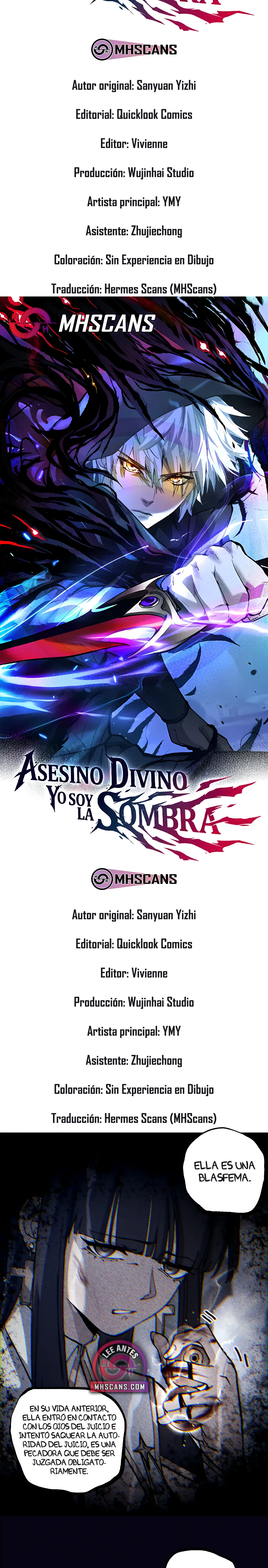 Asesino Divino, Yo Soy la Sombra Capitulo 107 página 2