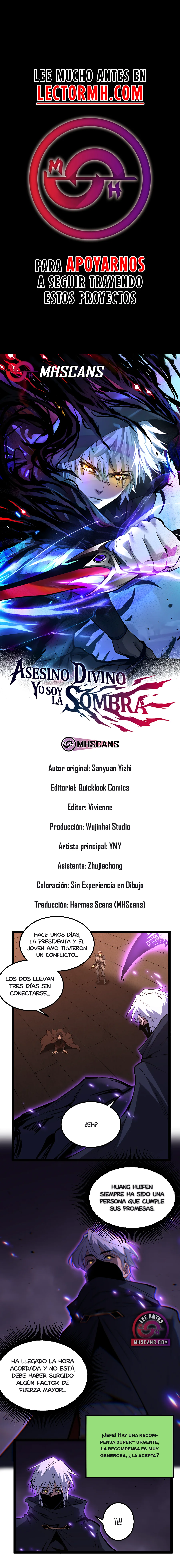 Asesino Divino, Yo Soy la Sombra Capitulo 98 página 2