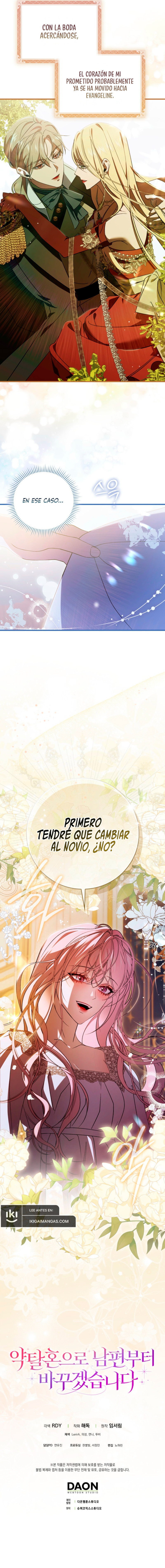 Voy a Cambiar a Mi Marido Con Un Matrimonio Depredador Capitulo 1 página 12