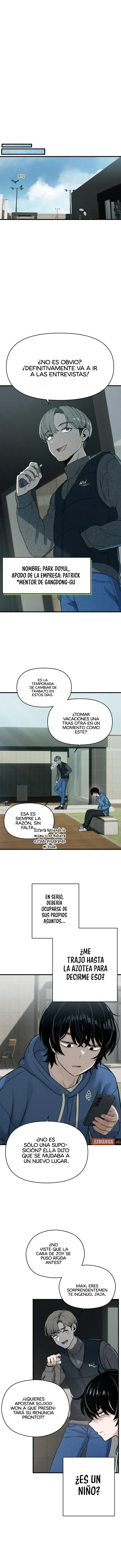 Cambio de trabajo. Capitulo 2 página 6