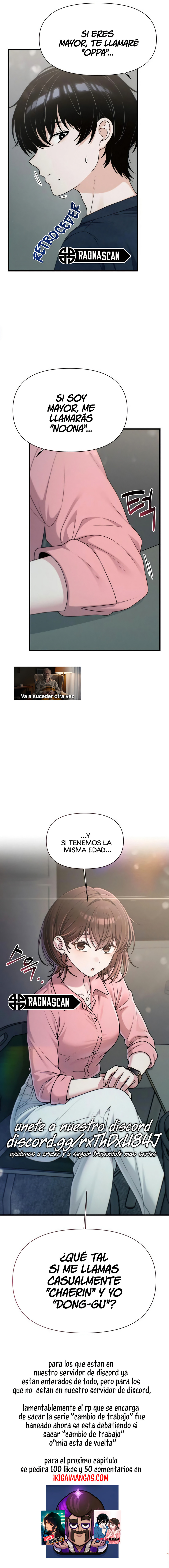 Cambio de trabajo. Capitulo 50 página 18