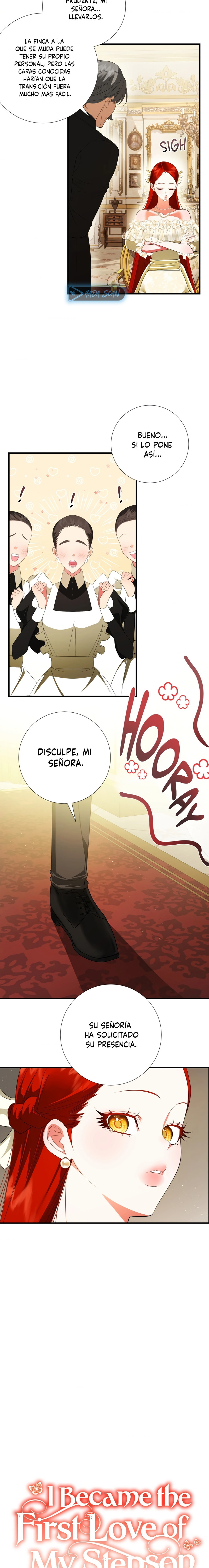 Me convertí en el primer amor de mi hijastro Capitulo 10 página 7