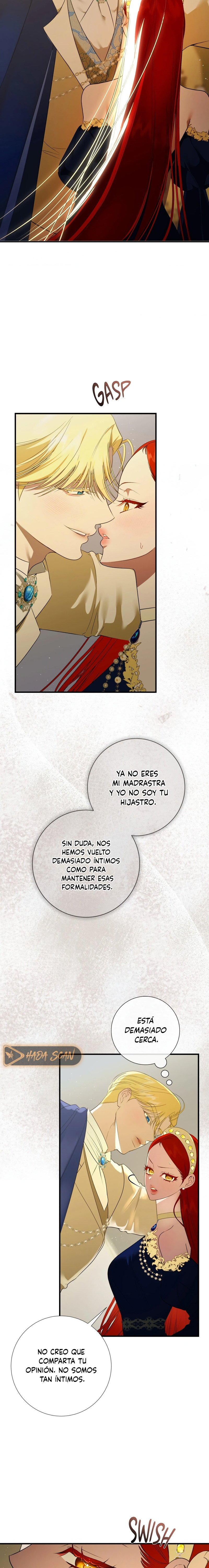 Me convertí en el primer amor de mi hijastro Capitulo 14 página 14