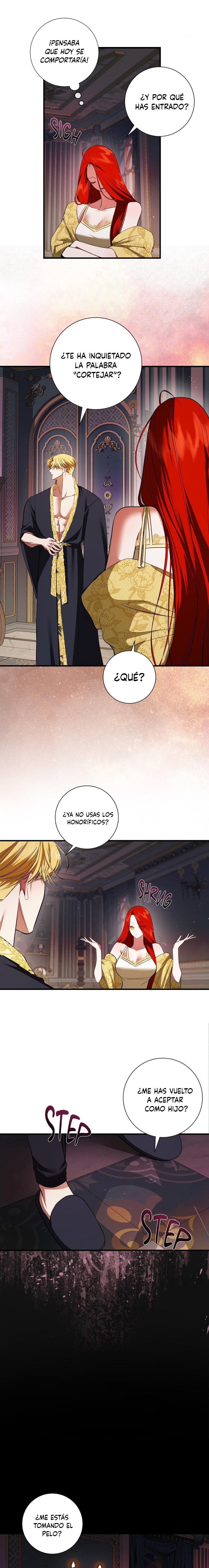 Me convertí en el primer amor de mi hijastro Capitulo 23 página 19