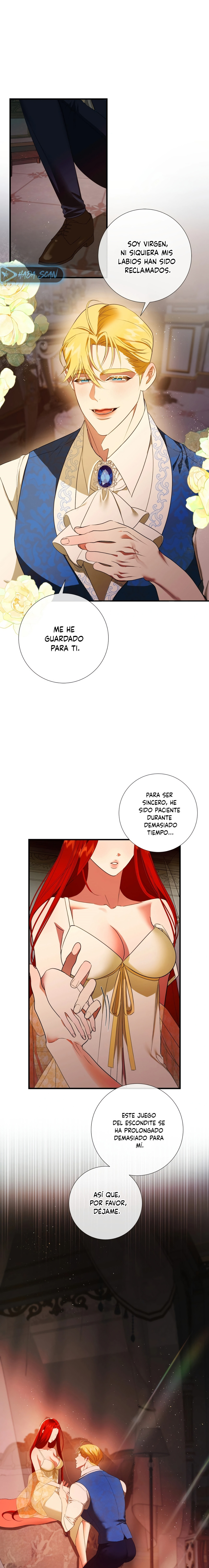 Me convertí en el primer amor de mi hijastro Capitulo 8 página 9