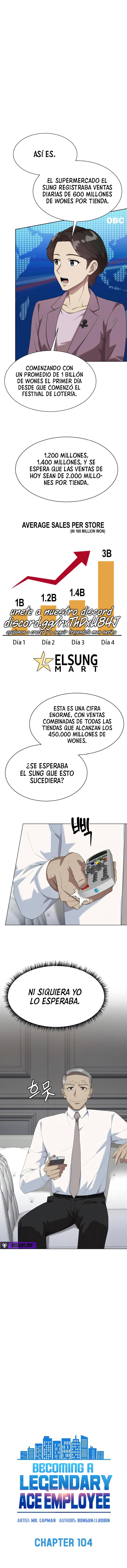 Cómo convertirse en un empleado legendario Capitulo 104 página 2