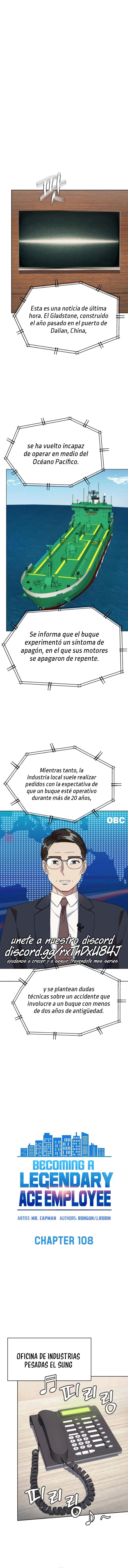 Cómo convertirse en un empleado legendario Capitulo 108 página 2