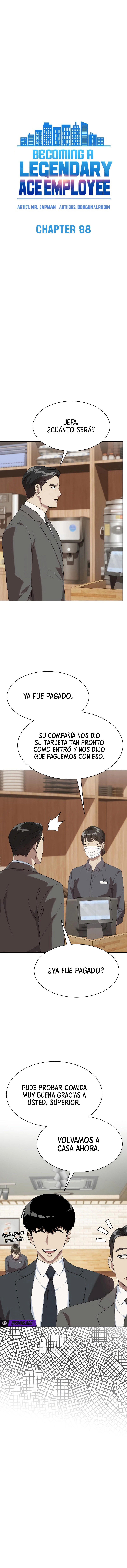 Cómo convertirse en un empleado legendario Capitulo 98 página 3