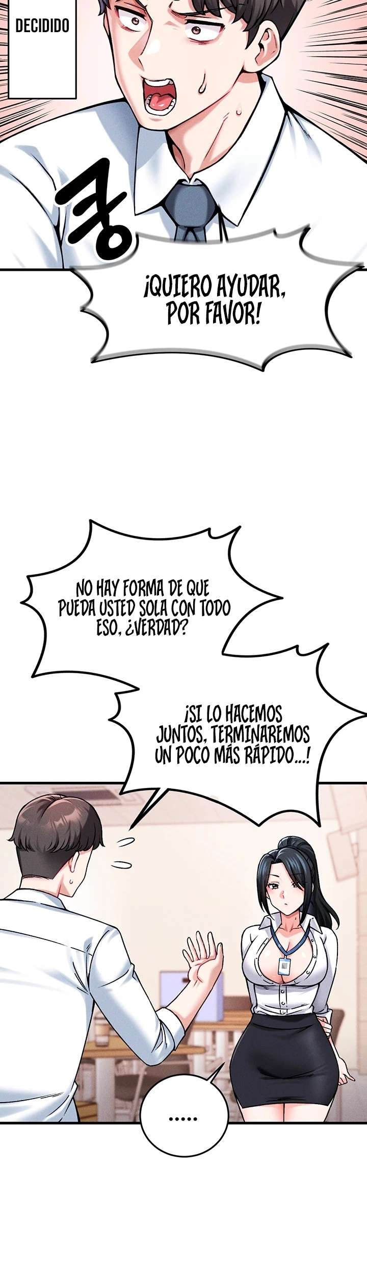 ¿Quieres Trabajar Aquí? Capitulo 1 página 35