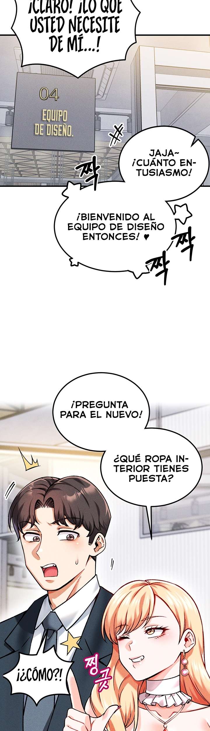 ¿Quieres Trabajar Aquí? Capitulo 4 página 18