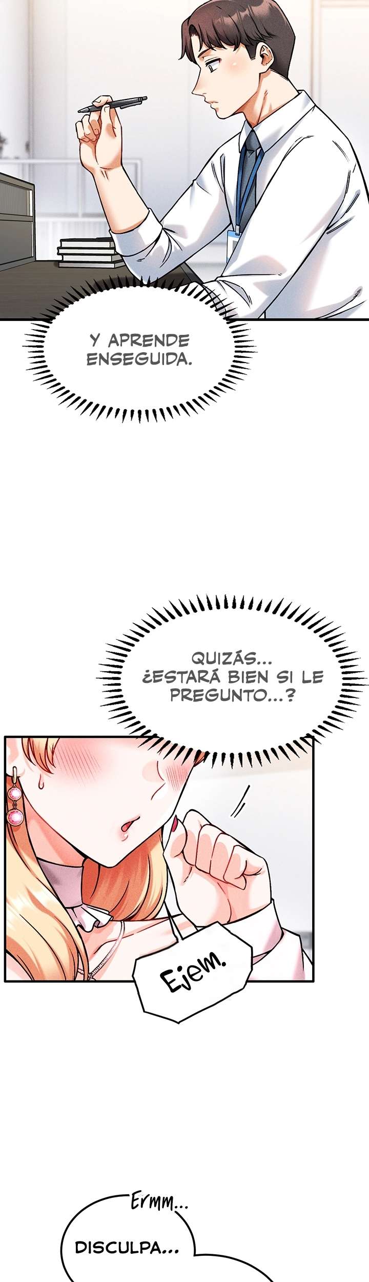 ¿Quieres Trabajar Aquí? Capitulo 4 página 42