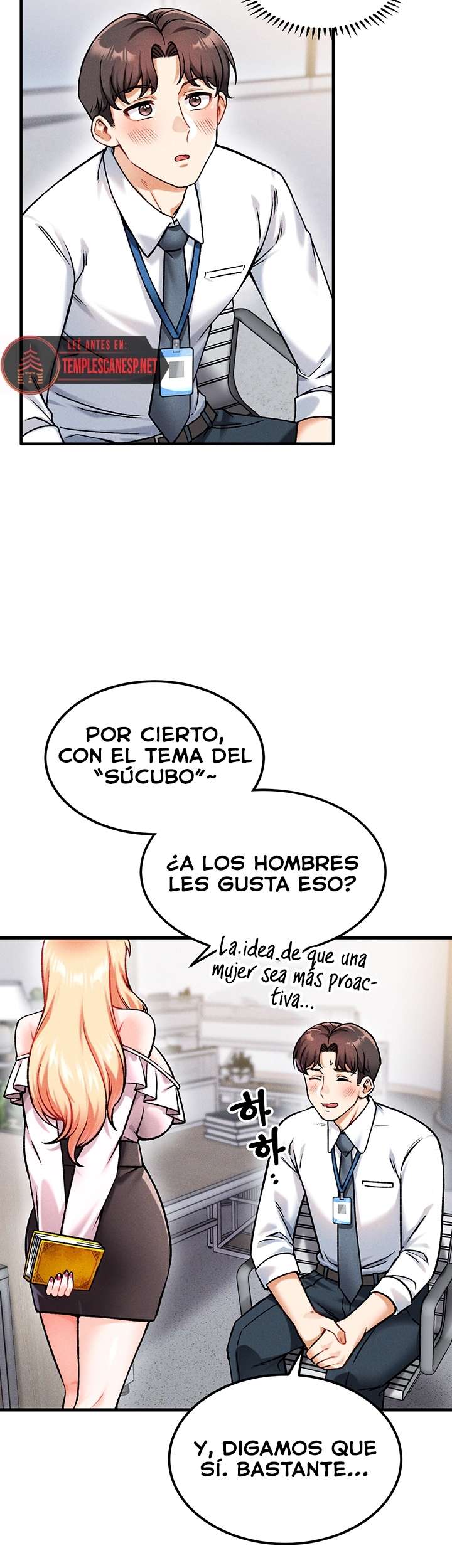 ¿Quieres Trabajar Aquí? Capitulo 4 página 55