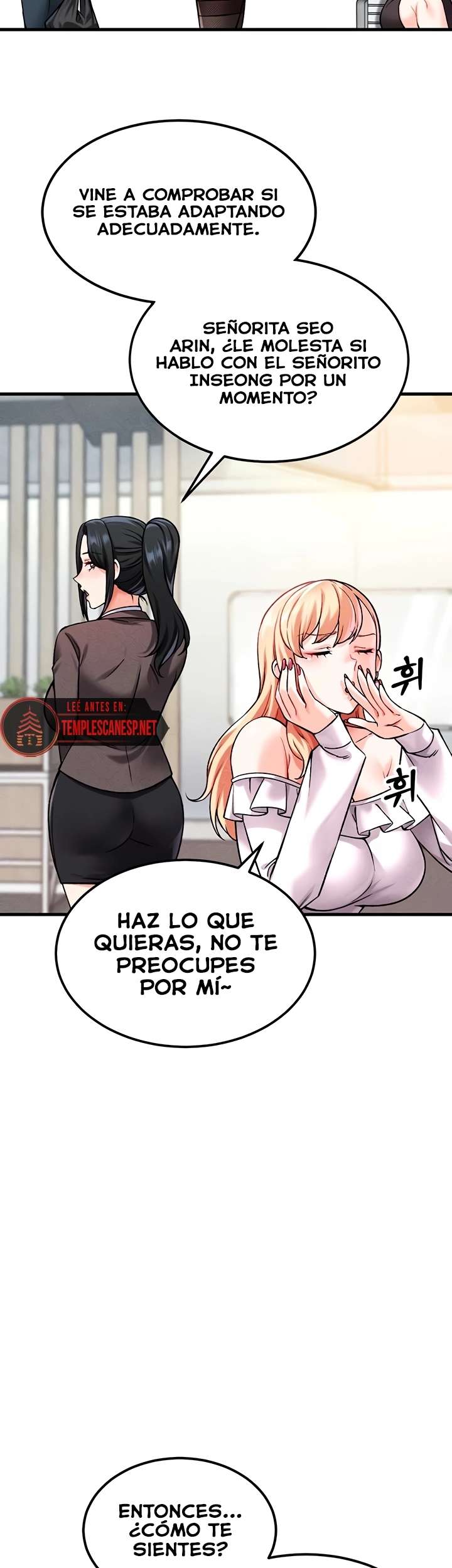 ¿Quieres Trabajar Aquí? Capitulo 5 página 56