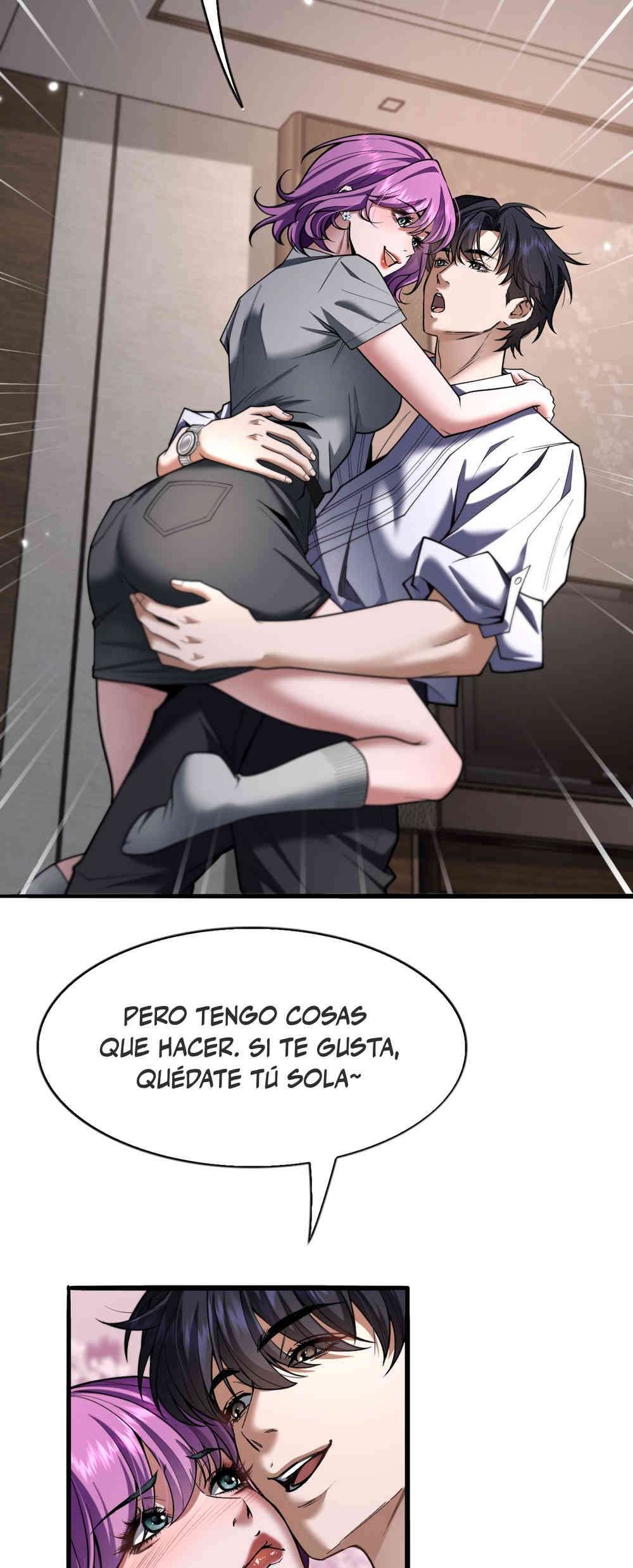 Soy un superrico, así que ser un hombre basura es razonable, ¿no? Capitulo 18 página 33
