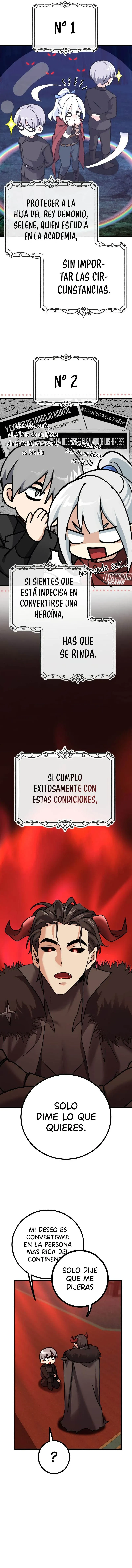 El padre rey demonio y su hija heroína Capitulo 11 página 4