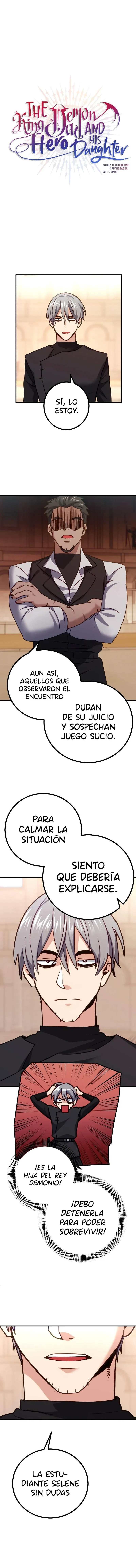 El padre rey demonio y su hija heroína Capitulo 14 página 5