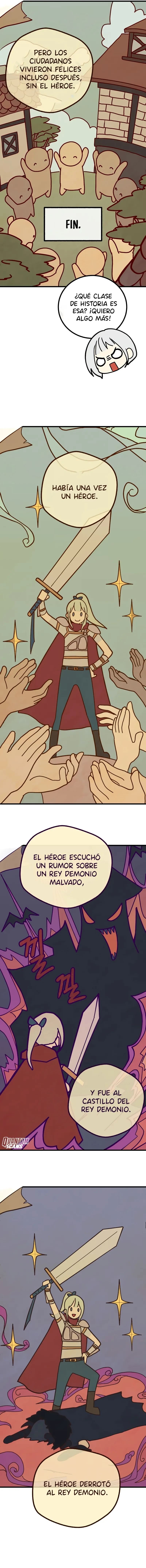 El padre rey demonio y su hija heroína Capitulo 2 página 14