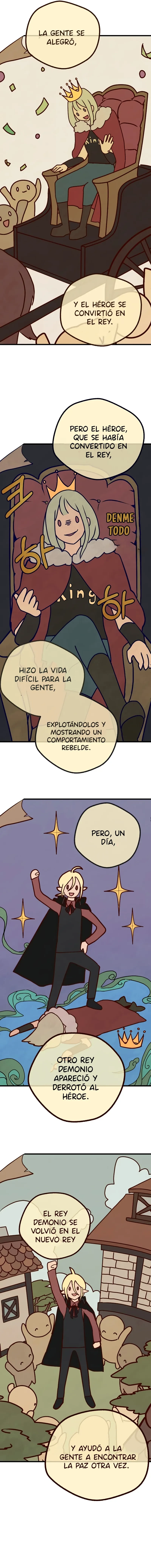 El padre rey demonio y su hija heroína Capitulo 2 página 15