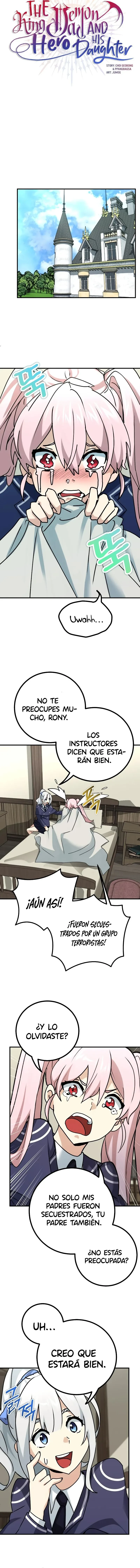 El padre rey demonio y su hija heroína Capitulo 21 página 14