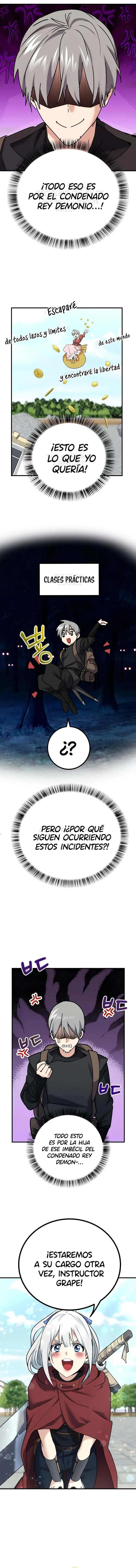 El padre rey demonio y su hija heroína Capitulo 27 página 8